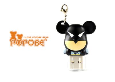 China Unique POPOBE Bear Batman Gift USB Flash Drive , USB 2.0 Flash Drive for sale