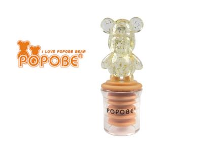 China 2 inch POPOBE Bear Gift Rubber Wine Bottle Stopper for fridge magnets for sale