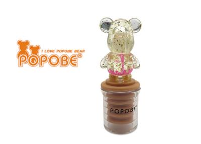 China Rubber POPOBE Bear Wine Bottle Stopper , Decorative Wine Bottle Stoppers for sale