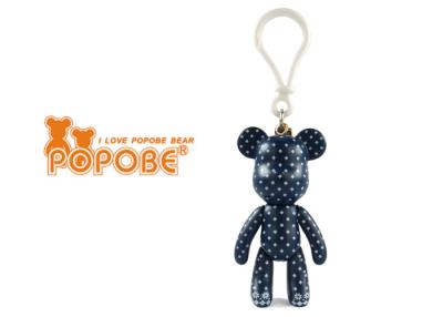 China Unique Wedding Gift Couple POPOBE Bear Plastic Buckle Key Chain for Promotion Gift for sale