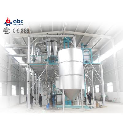 China Maize Processing Line 80 Ton Automatic Per Day Maize Flour And Grit Plant Complete Maize Milling For Maize Processing Plant for sale