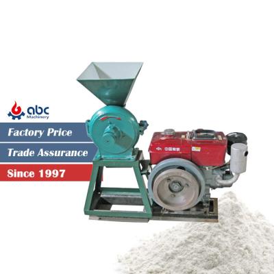 China Cheap Price Mini Flour Grinder Machine Pakistan Price Flour Mill Manufacturer Diesel Engine Grinding Flour Mill for sale