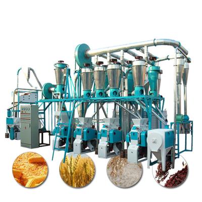 China Corn Starch Production Line Complete Corn Milling Machines 20TPD Maize Milling Machine Corn Flour Sale Complete Production Line For Sale In Uganda Prices for sale