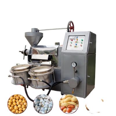 China oil pressing & Filtration Automated Edible Oil Temperature Control Walnut Flaxseed Rapeseed Soybean Cottonseed Oil Mill Argan Oil Press Machine for sale