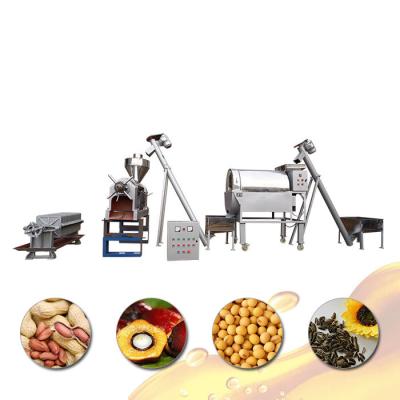 China Small Scale Automatic Vegetable Oil Processing Plant Small Palm Oil Processing Machinery Mini Oil Mill Project for sale