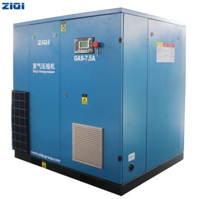 China OIL-LESS 7.5KW industrial energy saving screw air compressor for sale for sale