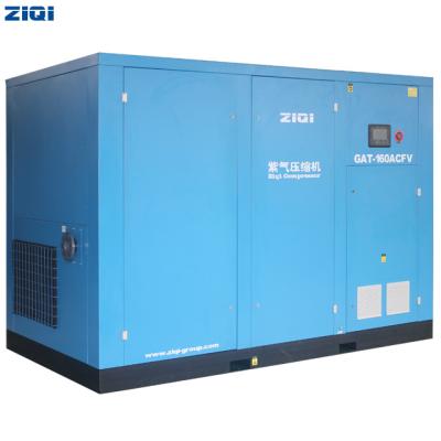 China OIL-LESS Energy Saving Exhaust Fast Low Pressure Two Stage Air Compressor for sale