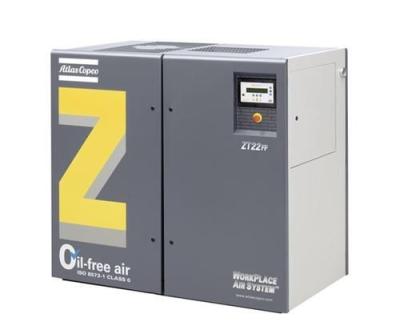 China Atlas Copco Oil Free Air Compressors Oil Free Price With Dehumidifier for sale