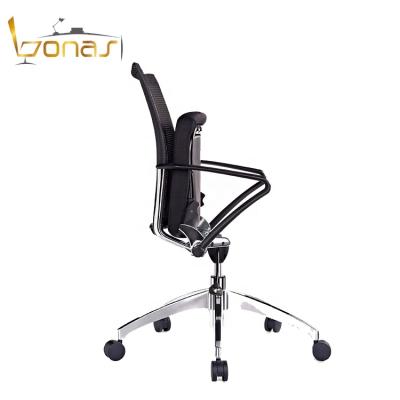 China (Height)Adjustable Folding Adjustable Reading Chair For Library Swivel Mesh Chair for sale