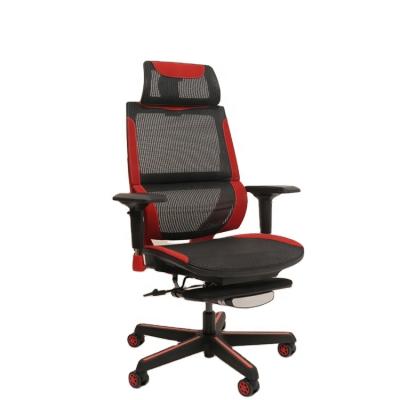 China (Size) 2020 New Arrival Adjustable All Mesh Racing Chair Computer Gaming Chair With Footrest for sale