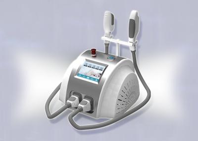 China Beauty Salon SHR Ipl Hair Removal Device 1200W With 2 Handles / 16 Languages Available for sale