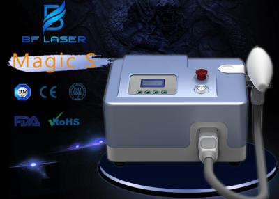 China Tabletop Q Switched Nd Yag Laser Machine with Adjustable Spot Size 532nm 1064nm for sale