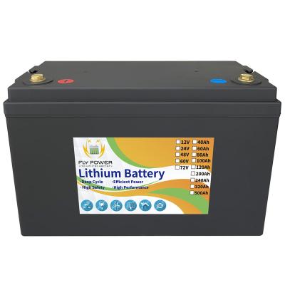 China Lifepo4 100Ah 150Ah 160Ah Environmental Safety Long Life 12V Lithium Battery Rechargeable Solar Power Storage For RV Boats for sale