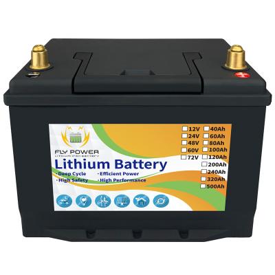 China Super Quality 12V 24V 48V Lithium Ion Batteries 40Ah 60Ah 100Ah 200Ah 300Ah Solar Energy Storage Lifepo4 40AH for sale