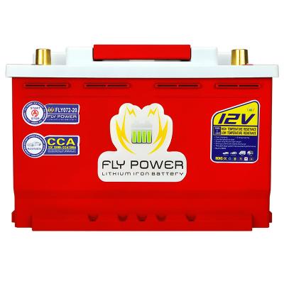 China Wholesale Vehicle Lifepo4 278*174*190*190 High Capacity Car Starter 12V Car Lithium Battery Pack 35Ah 40Ah 60Ah 90Ah 100Ah for sale