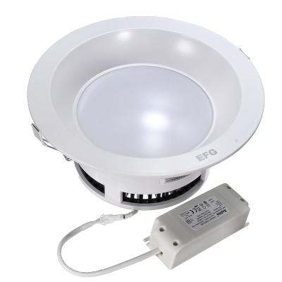 China 360 degree rotation Recessed Adjustable LED Downlight with bridgelux COB for sale