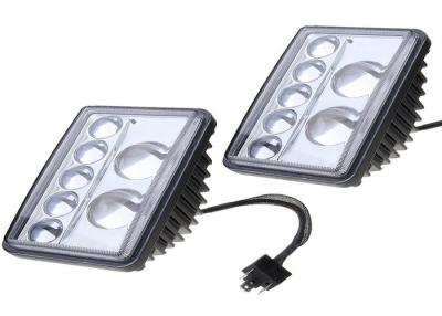 China Bus Square LED Headlight 6x4 inch Polycarbonate Lens And Hard Coated Shell for sale