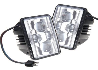 China IP66 4 Piece OSRAM Square LED Headlight For Cars / Bus / Truck for sale