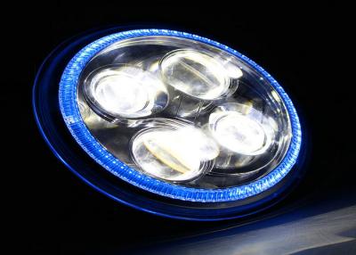 China Harley Davidson Daymaker LED Headlight H4 , 40w OSRAM Auto LED Halo Headlight for sale