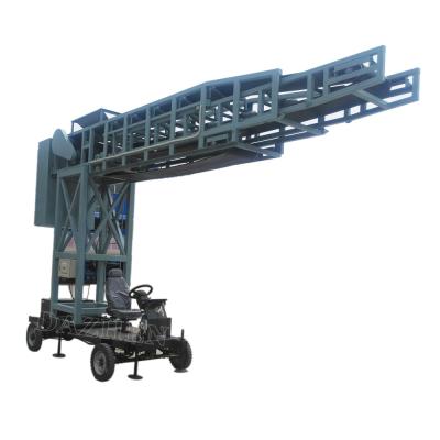 China Standard mobile conveyor belt loader with belt width 500-1200mm for grain or bulk material storage bin container loading for sale