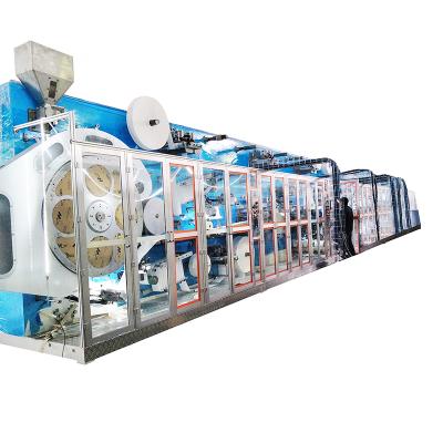 China High Efficiency Baby Diapers Product Making Machinery for sale