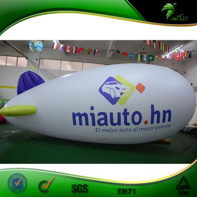 China PVC Hongyi Zeppelin Airships Balloon Inflatable Helium Blimp Helium Inflatable Advertising Balloon for sale