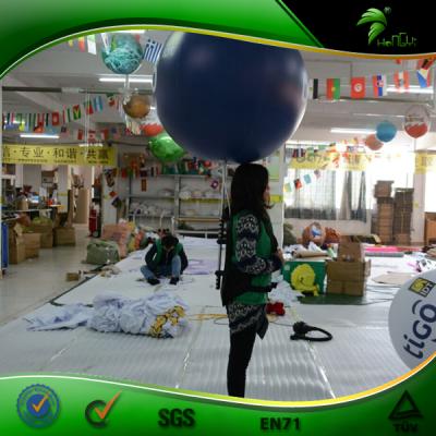 China PVC Oxford Cloth Walking Backpack Inflatable Balloon Lighting Ball Blow Up 80cm 120cm Air Sphere for sale