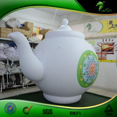 China Giant Type Teapot Kettle Party Helium Inflatable Lighting Inflatable Advertising Model Balloon for sale