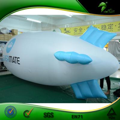 China Game Rental Inflatable Blimp Inflatable Blimp Spaceship Helium Zeppelin Inflatable Flying Balloon for sale