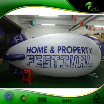 China Waterproof Indoor Outdoor Inflatable Airship Airship Trade Show Night Light Inflatable RC Airship Model Balloon for sale