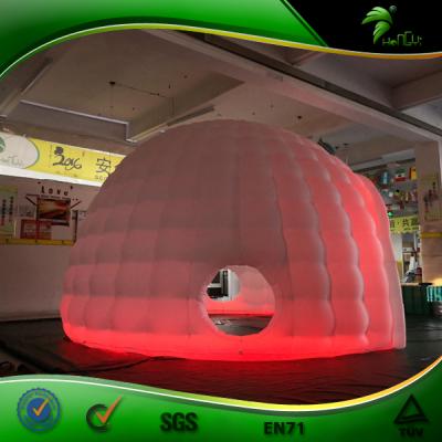 China Camping/Advertising/Inflatable Tent Fire Resistant Inflatable Cover Decoration Car LED Lighting Party Event Tent for sale