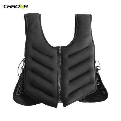 China Sport Fitness Training Bodyweight Soft Adjustable Neoprene Weighted Vest For Men for sale