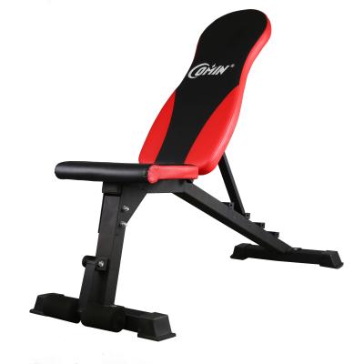 China Multifunctional Indoor Weight Lifting Drop Tilt Flat Foldable Exercise Weight Bench Gym for sale