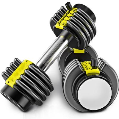 China Home Use Man Equipment Around New Workout Adjustable Cast Iron Dumbbell Set for sale