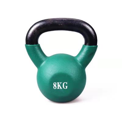 China Durable Home Use Custom Logo Color Weight PVC Coated Adjustable Kettlebell Competition for sale