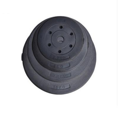 China Universal Fitness Competition Baking Paint Barbell Disc Gym Weight Barbell Dish for sale