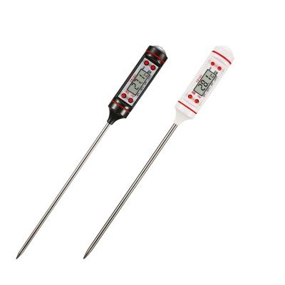 China Frost Digitial Alert LCD Display Meat Food Thermometer BBQ Electronic Cooking Thermometer for sale