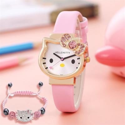 China Fashion Top Selling Kid Watch Hello Kitty Watch Cartoon Watch for sale