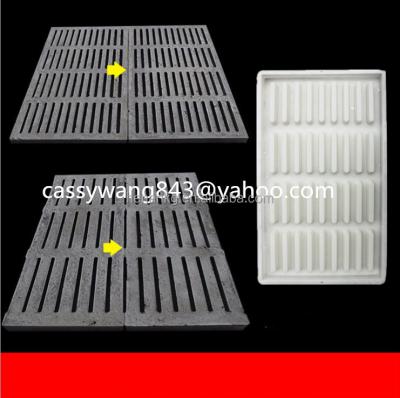 China Plastic Hog Plastic Concrete Flooring Slats Plastic Mold for sale