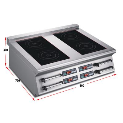 China Hotel Kitchen Professional Cooking 380V Plate Induction for sale