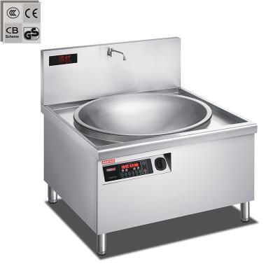 China Hotel Large Electric Induction Griddle Commercial Wok for sale