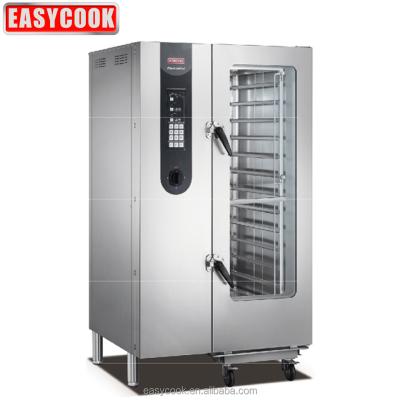 China Fully Automatic Commercial Kitchen Equipment Electric Convection Baking Oven for sale