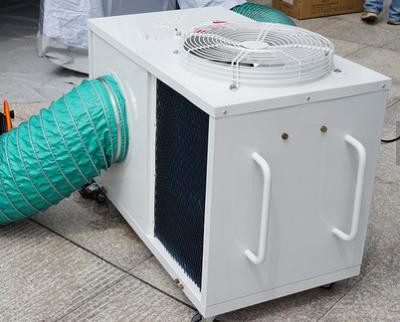 China 220V draagbare de Tent van de Tent Koelere Airconditioner het Koelen Systeem Geschatte Huidige Input Te koop