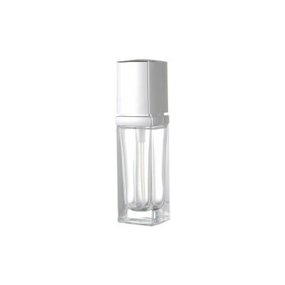 China 30ml Quare Basic Luxury Glass Bottle for sale