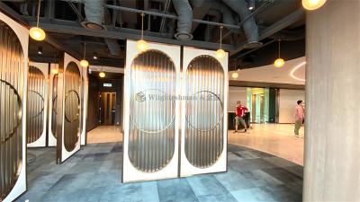 China 2000-6000mm Height Acoustic Sliding Folding Partition Sliding Room Divider Wall for sale