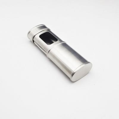 China Hot Sale Europe Pocket Ashtray 304 Stainless Steel Smokeless Portable Lighter Shape Free Customized Logo Laser for sale