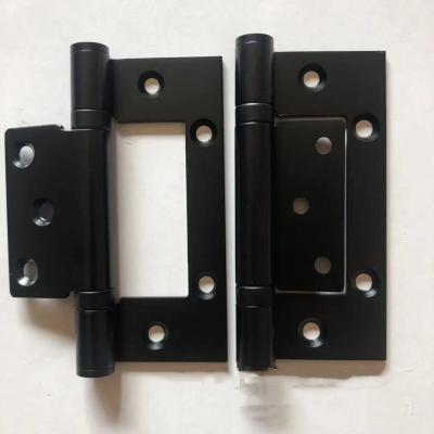 China Durable new hardware black deposit door hinges commercial interior solid wood door hing for sale