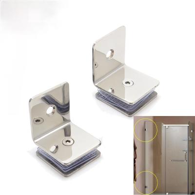 China Durable Glass Bracket Glass Clamp Hardware Bathroom Glass Fixture for sale