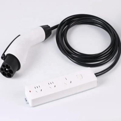 China RDC 16A 32A GBT Gun Electric Car Fast Charger EV Charging Socket For All Car for sale