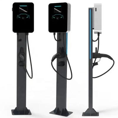 China Hot Selling 220v  380v 7kw 11KW 22KW AC EV Charger Stations for Home Car for sale